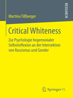 cover image of Critical Whiteness